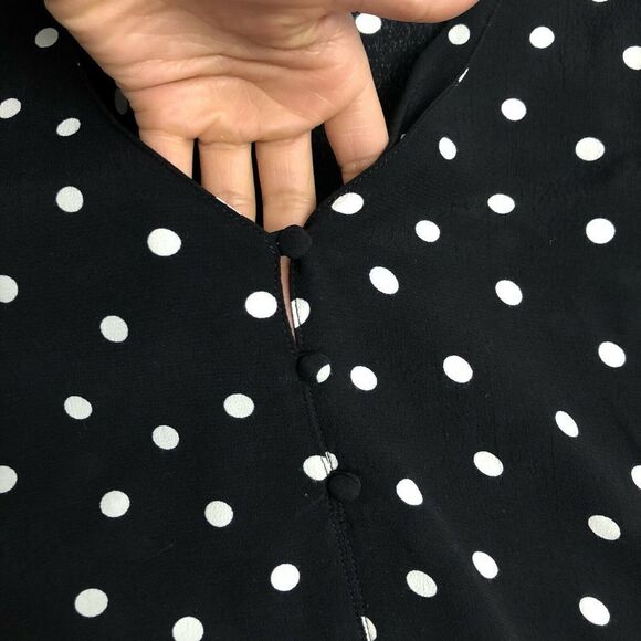 Sanctuary Alma Polka Dot Blouse EUC Size Medium - Picture 4 of 8